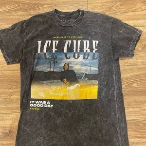 Ice Cube Graphic Black T-Shirt